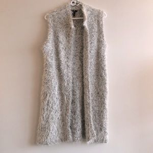 Fuzzy Yarn Vest